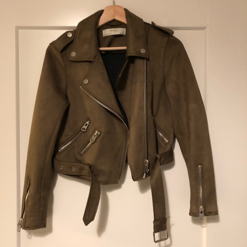 Zara Suede Moro Jacket